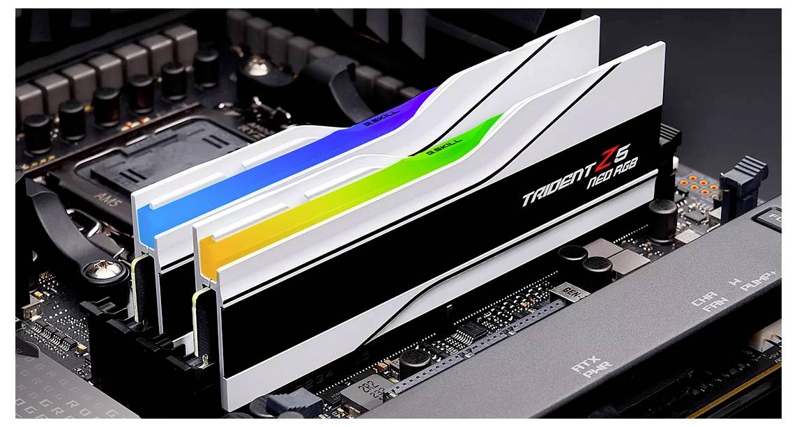G.Skill F5-6000J2836G16GX2-TZ5NRW PC-Arbeitsspeicher Modul DDR5 32GB 2 x 16GB 6000MHz 288pin DIMM F5-6000J2836G16GX2-TZ5NRW