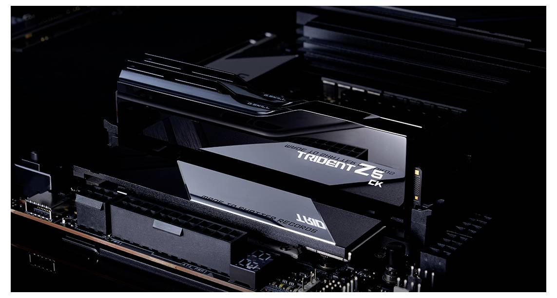 G.Skill F5-8800C4255H24GX2-TZ5CK PC-Arbeitsspeicher Modul DDR5 48GB 2 x 24GB 8800MHz 288pin DIMM F5-8800C4255H24GX2-TZ5CK