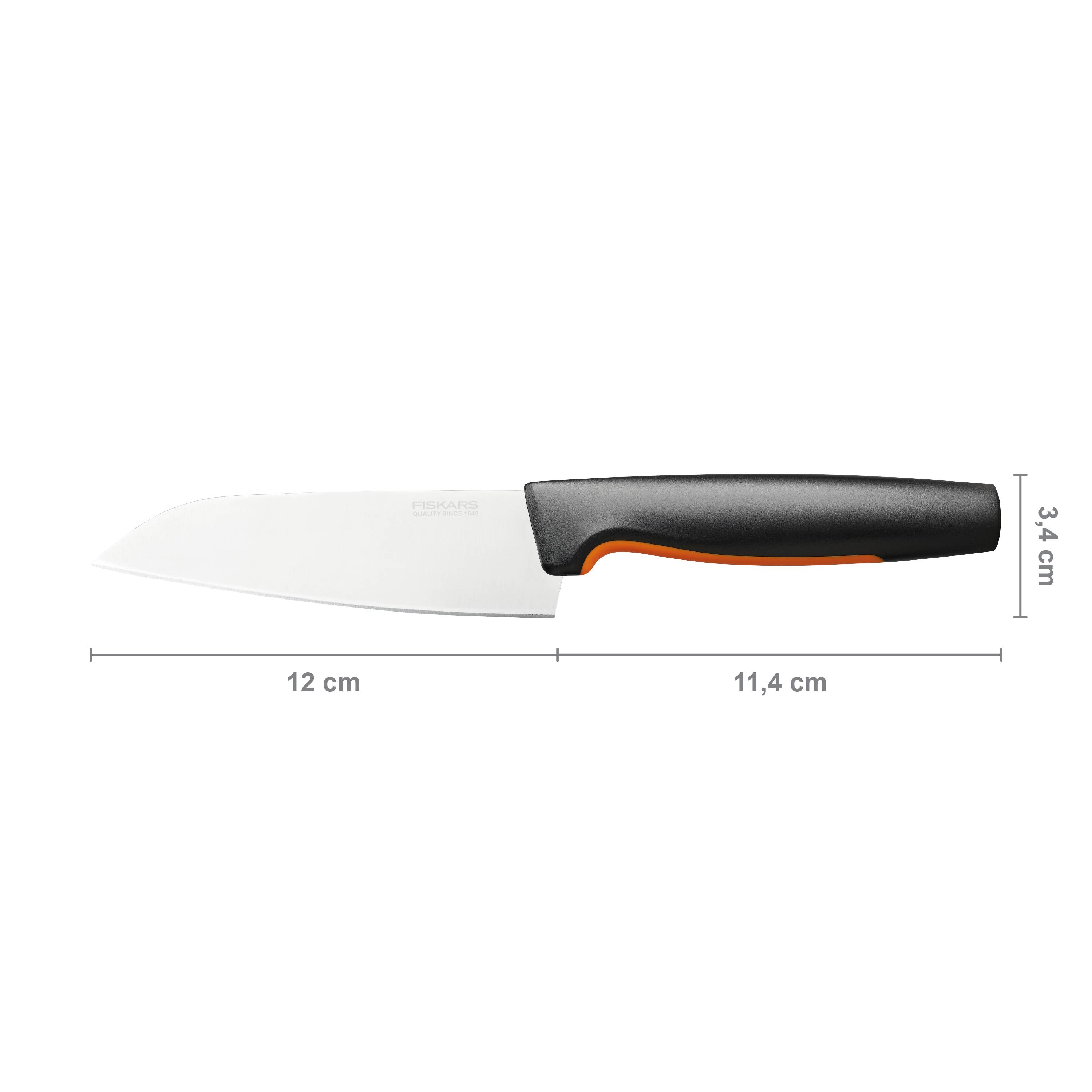 Fiskars 1057541 Küchenmesser Schwarz Länge 234 mm