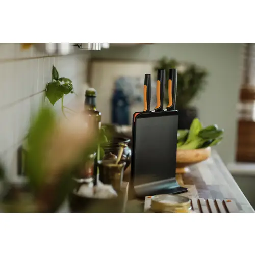 Fiskars 1057555 Messerblock Schwarz Fiskars 1057555 Messerblock Schwarz