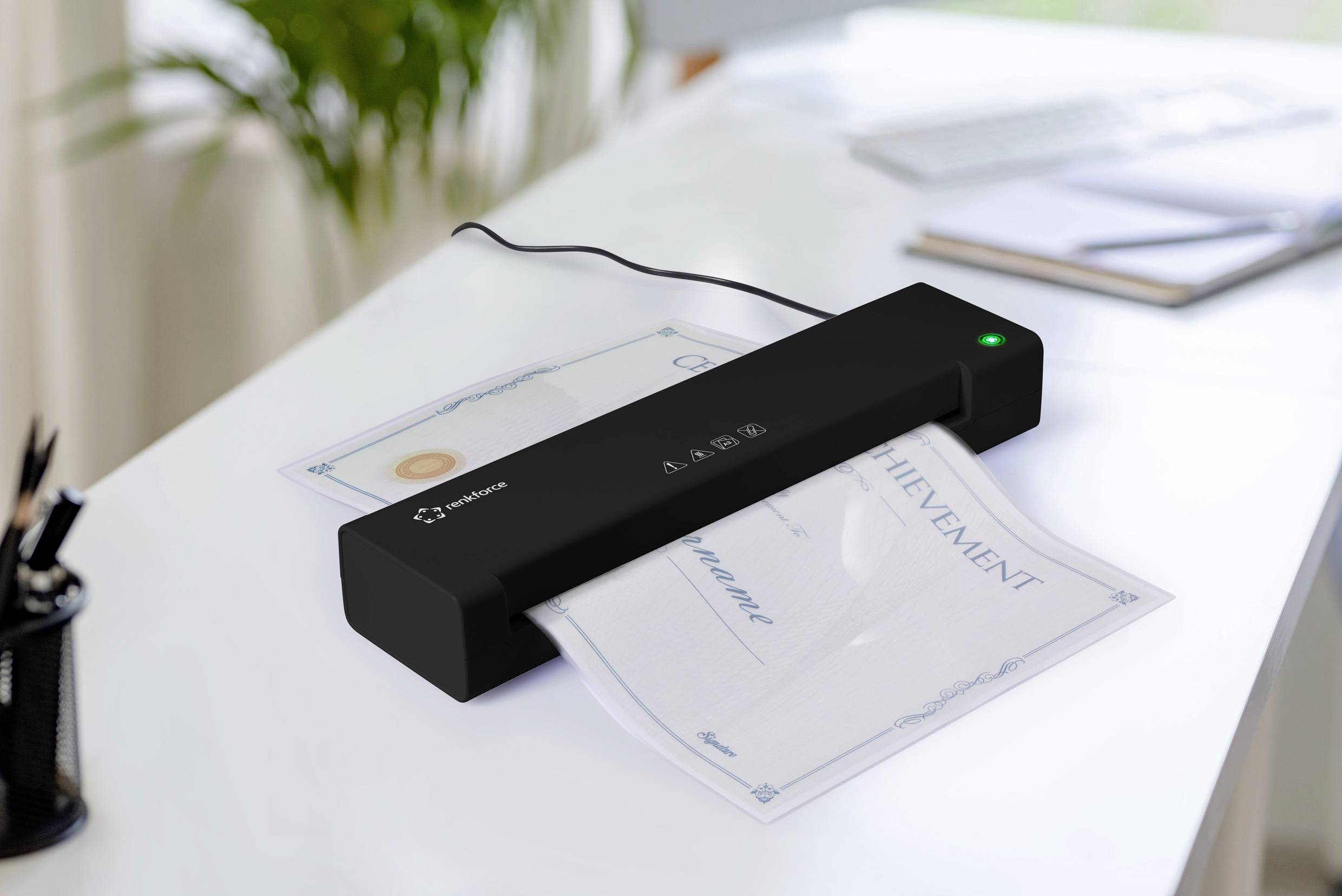 Renkforce Laminiergerät RF-LM-STL303 RF-6697032 DIN A3, DIN A4, Visitenkarten