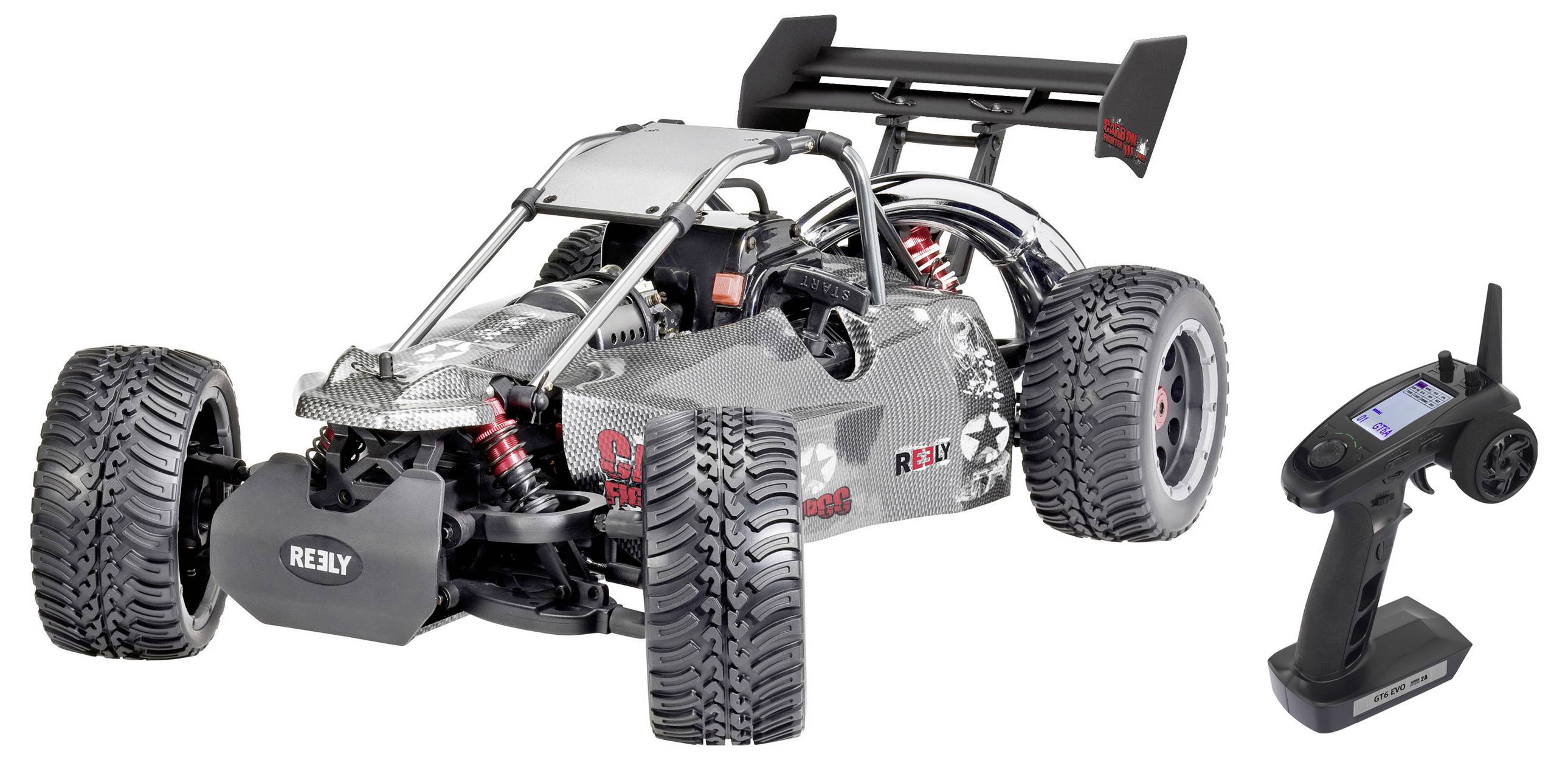 Reely Carbon Fighter III Limited-Edition 1:6 RC Modellauto Benzin Buggy Heckantrieb (2WD) RtR 2,4GHz Limitiert