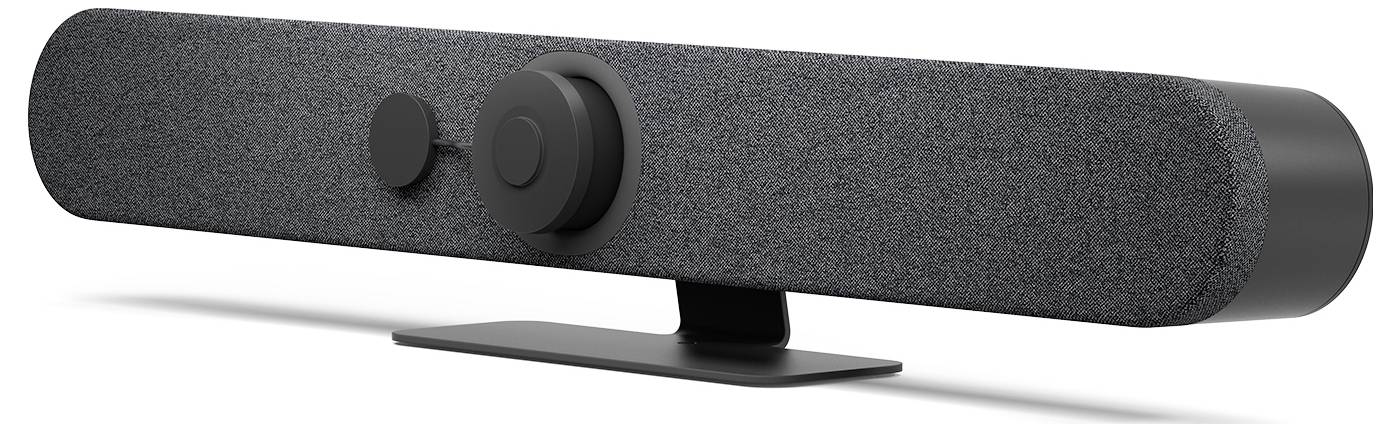 Logitech ConferenceCam Rally Bar Mini Grau Modulares 4K-Videokonferenzsystem 3840 x 2160 Pixel Lautsprecher