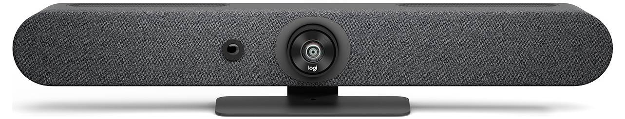 Logitech ConferenceCam Rally Bar Mini Grau Modulares 4K-Videokonferenzsystem 3840 x 2160 Pixel Lautsprecher