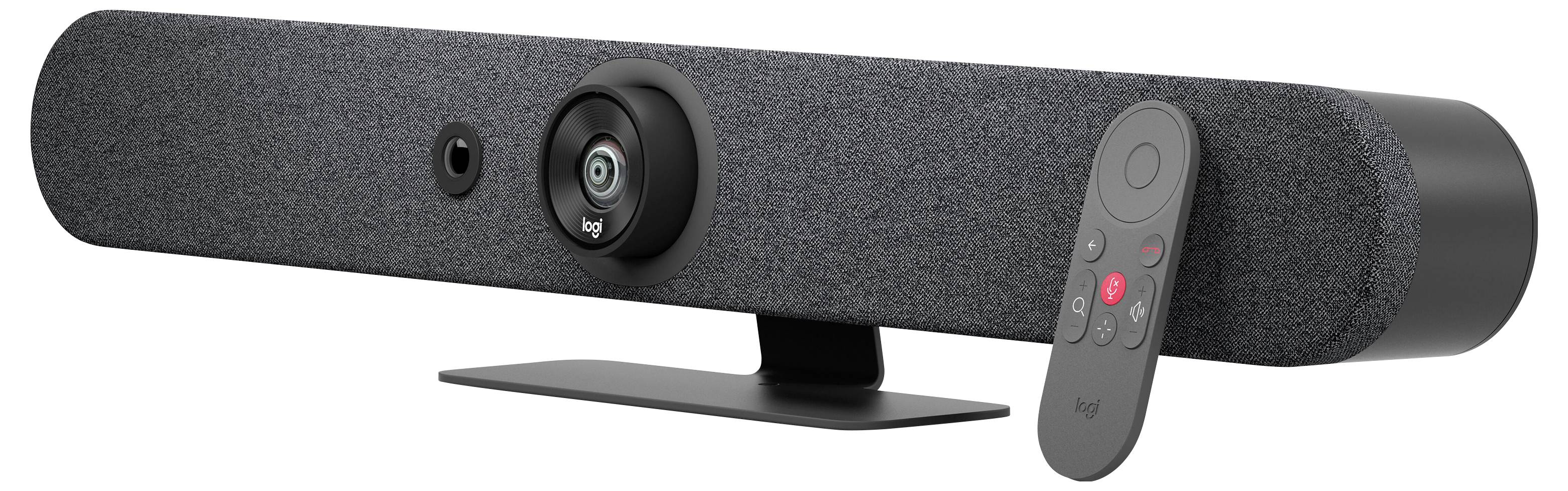 Logitech ConferenceCam Rally Bar Mini Grau Modulares 4K-Videokonferenzsystem 3840 x 2160 Pixel Lautsprecher