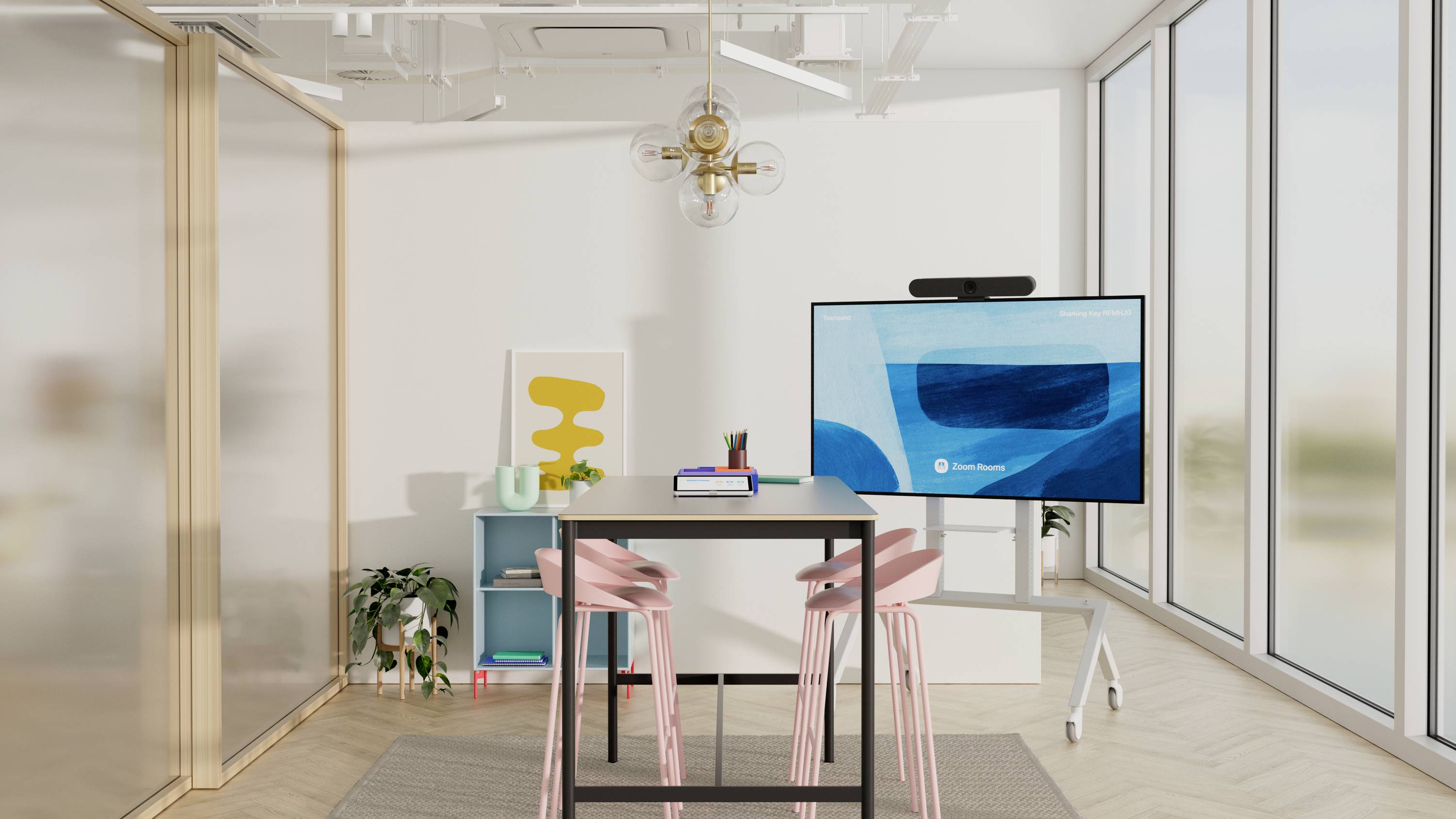 Logitech ConferenceCam Rally Bar Huddle 4K Videokonferenzlösung 3840 x 2160 Pixel Lautsprecher, Mikrofon, Klemm-Halterung