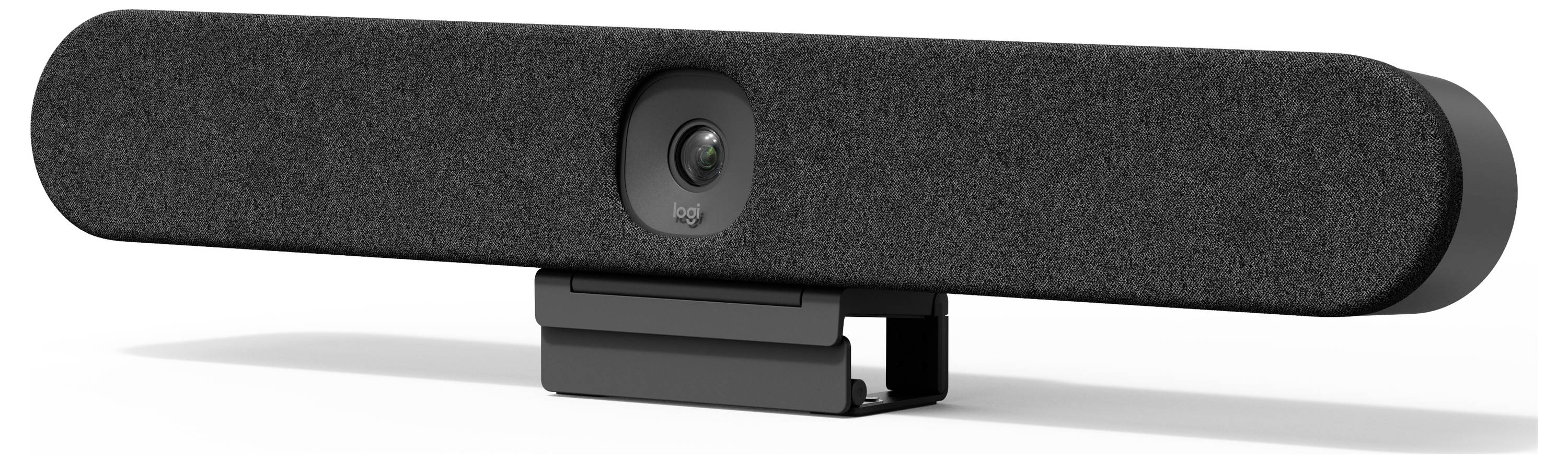 Logitech ConferenceCam Rally Bar Huddle 4K Videokonferenzlösung 3840 x 2160 Pixel Lautsprecher, Mikrofon, Klemm-Halterung