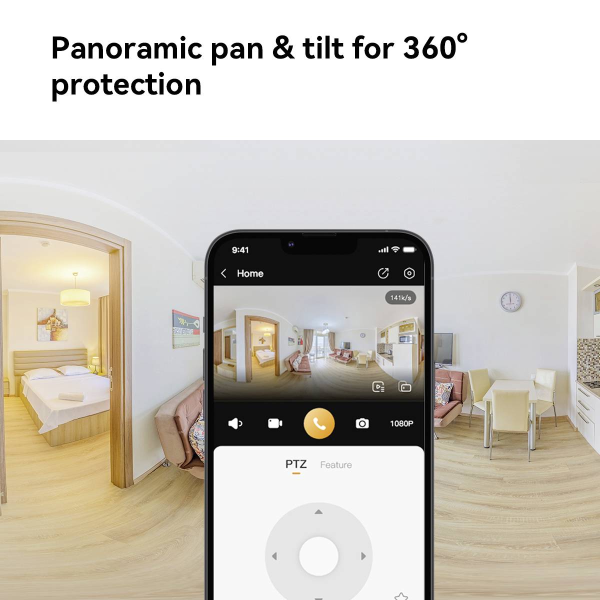 IMOU Rex VT Pro IPC-S2VBP-5M0WR-imou WLAN IP Überwachungskamera 2880 x 1620 Pixel