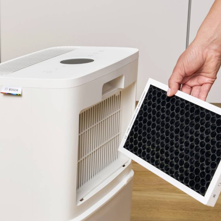 Bosch Home Comfort Dry 1000 Luftentfeuchter 40m³ Weiß