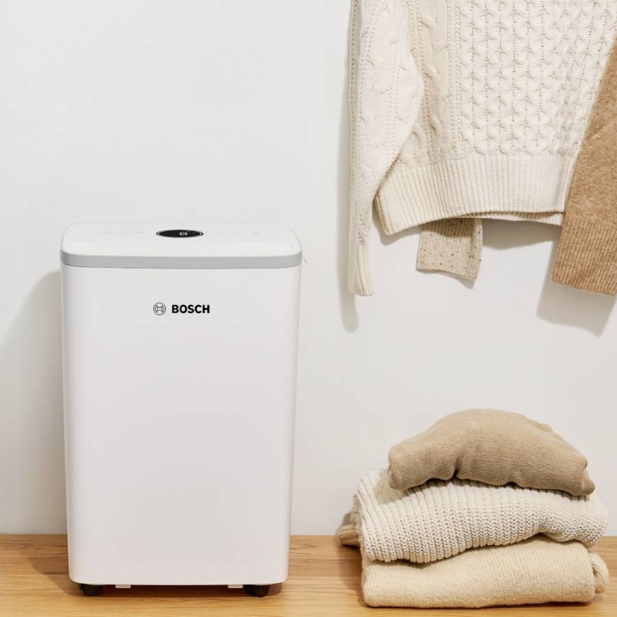 Bosch Home Comfort Dry 2000 Luftentfeuchter 55m³ Weiß