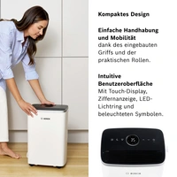 Bosch Home Comfort Dry 4000 Luftentfeuchter 75m³ Weiß Bosch Home Comfort Dry 4000 Luftentfeuchter 75m³ Weiß