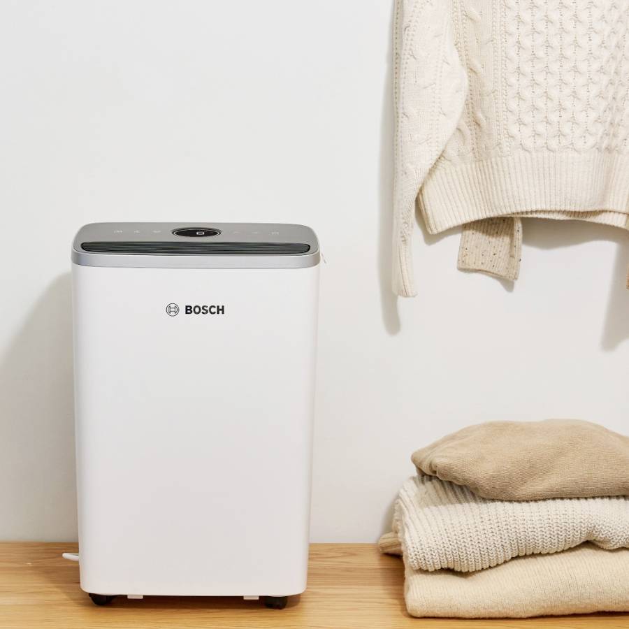 Bosch Home Comfort Dry 4000 Luftentfeuchter 75 m³ Weiß