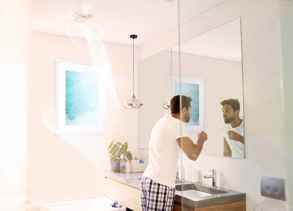 Bosch Home Comfort FAN 1900 W125 Wand- und Deckenlüfter 230 V 145 m³/h 125 mm