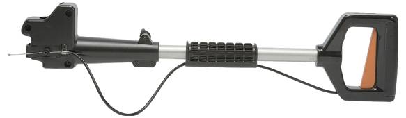 Handheld-Werkzeug mit langem Griff und Hebel; verwendet für mechanische Aufgaben oder Spannarbeiten.