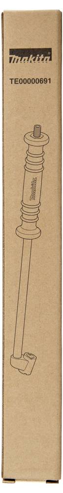 Eine lange Pappschachtel mit „Makita