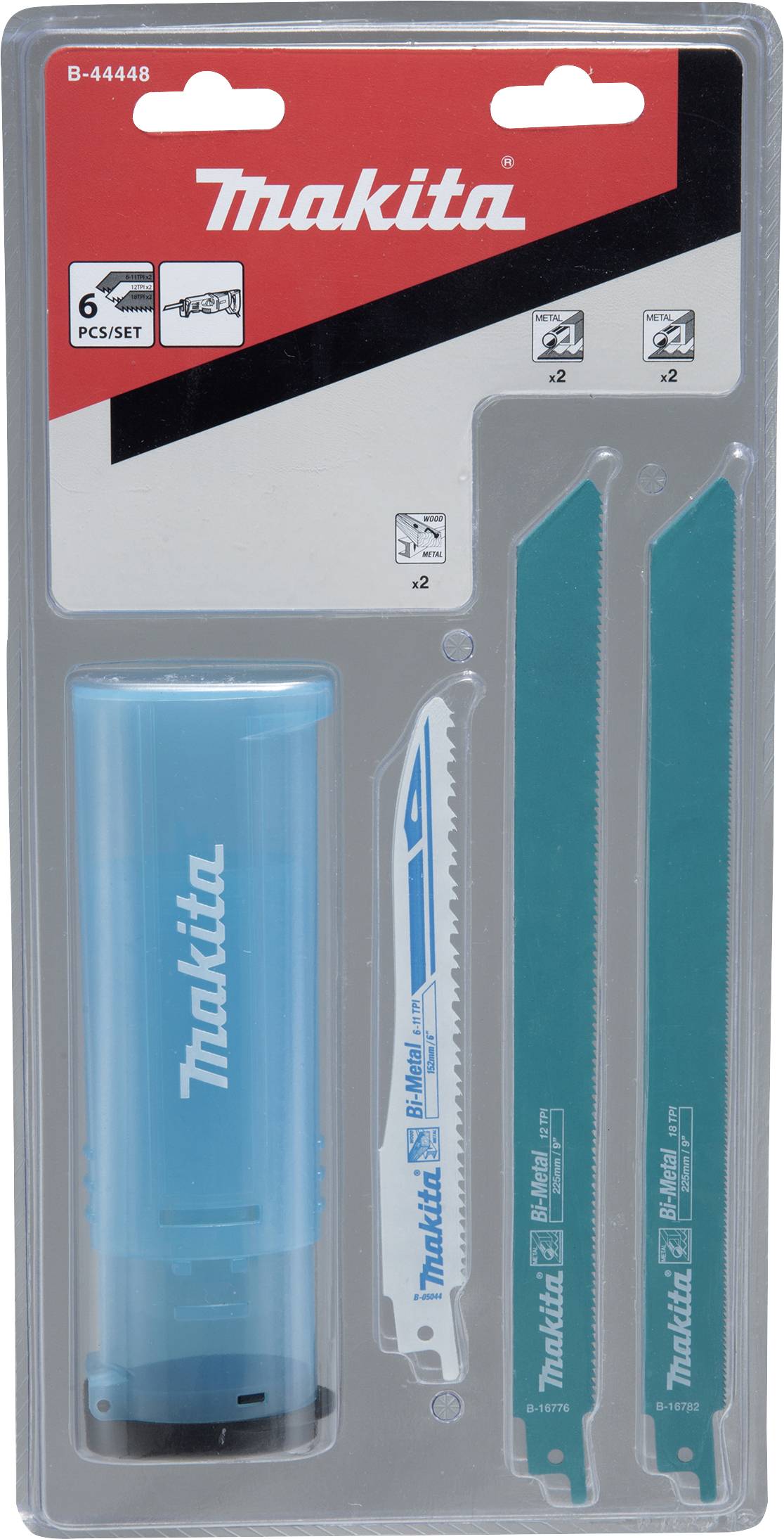 Makita B-44448 B-44448 Reciproblatt Sortiment B 6St.