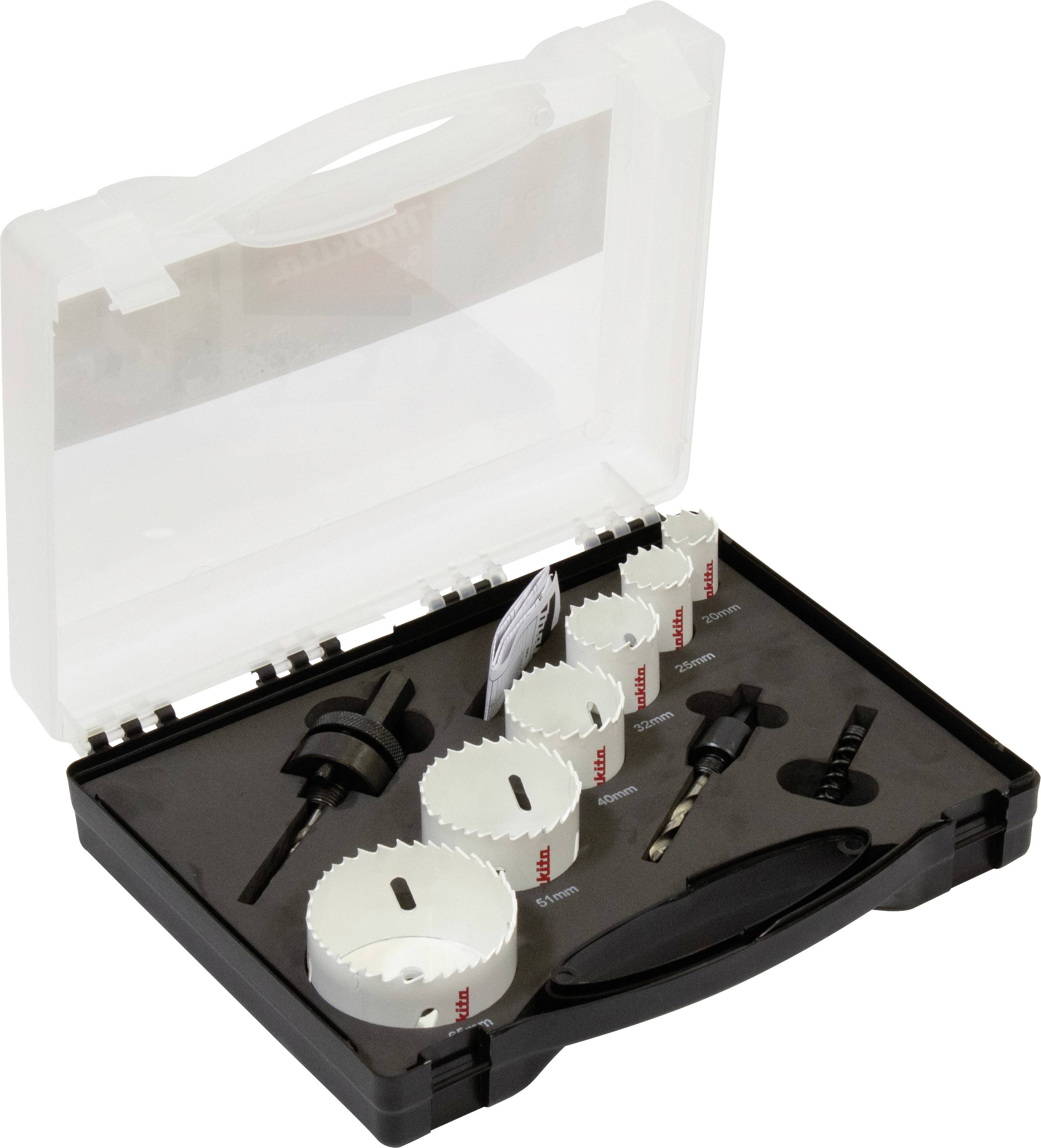 Makita D-47139 Lochsägen-Set 20.0 mm, 25.0 mm, 32.0 mm, 40.0 mm, 51.0 mm, 65.0mm 1St.