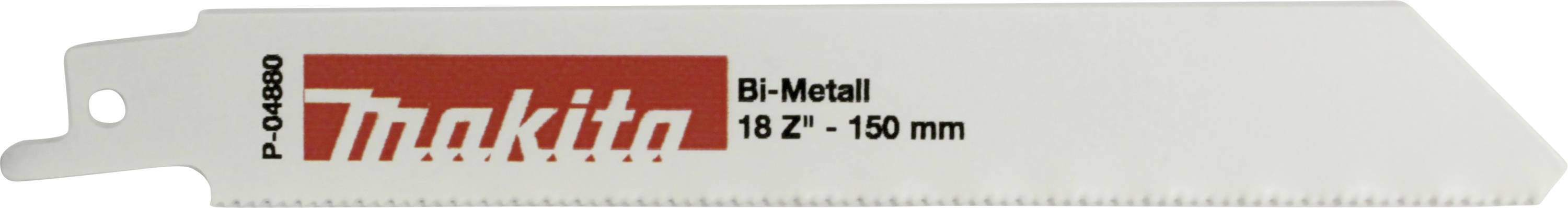 Makita P-04880 Reciproblatt BIM 150/18Z Sägeblatt-Länge 150mm 5St.