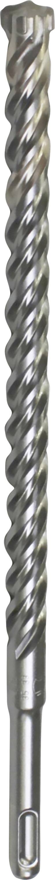 Metallschraube mit spiralförmigem Gewinde, enger Steigung.