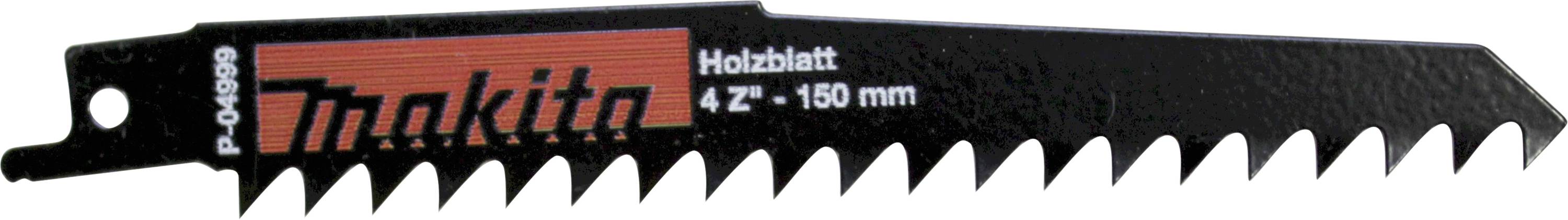 Makita P-04999 Reciproblatt CV 150/4Z Sägeblatt-Länge 150 mm 5 St.