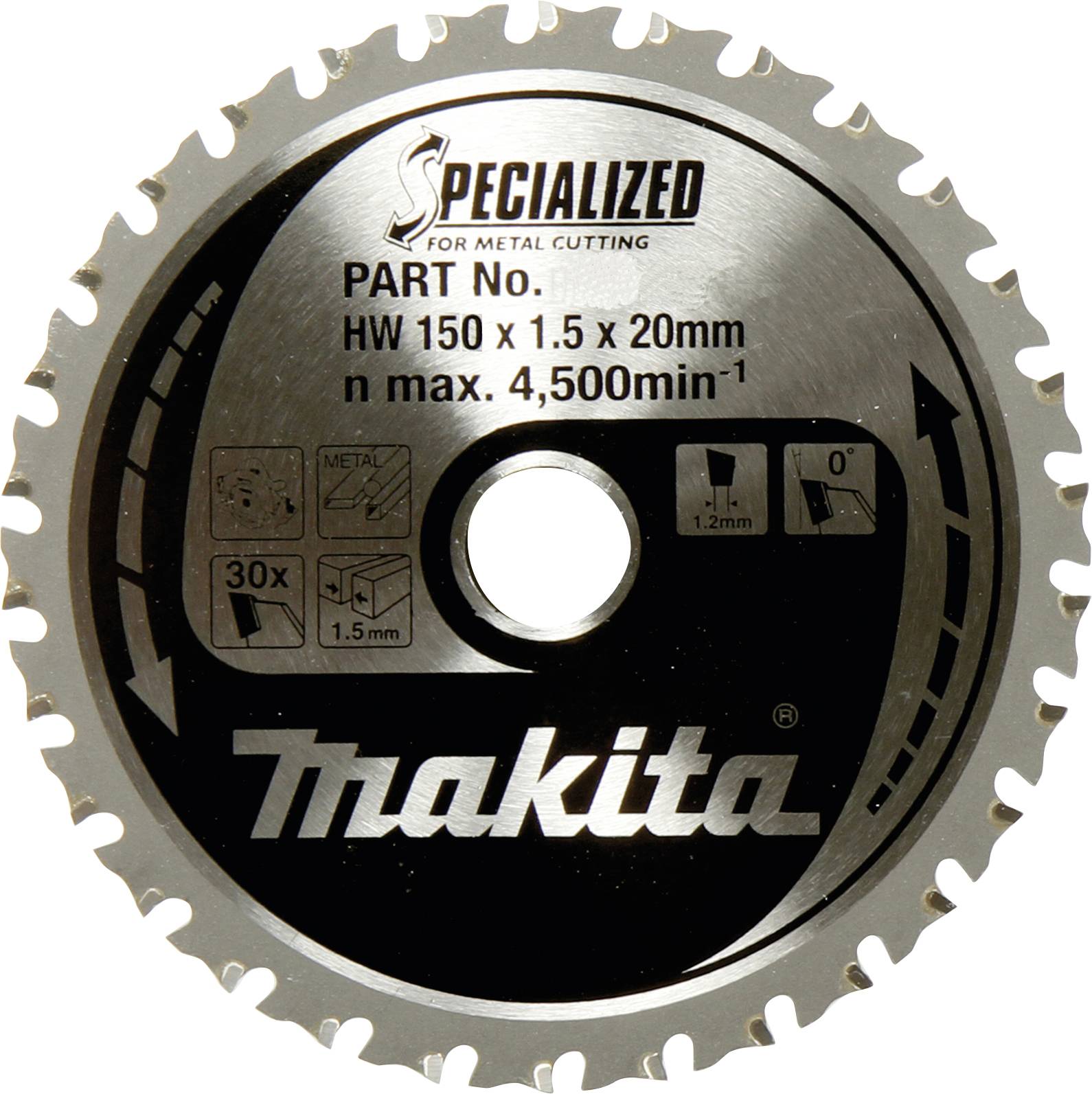 Makita B-47036 Kreissägeblatt 150 x 20mm Zähneanzahl: 32 1St.