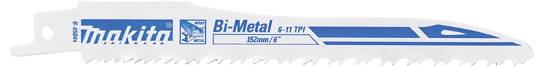 Makita B-05044 B-05044 Reciproblatt BIM 152/6-11Z 5St Sägeblatt-Länge 152 mm 5 St.