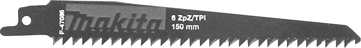 Makita P-47086 Reciproblatt CV 150/6Z Sägeblatt-Länge 150mm 5St.