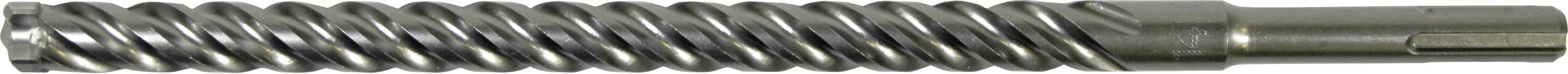 Eine Stahlschraube mit einem spiralförmigen Gewinde zeigt Details wie Material und Struktur, geeignet für industrielle Anwendungen.