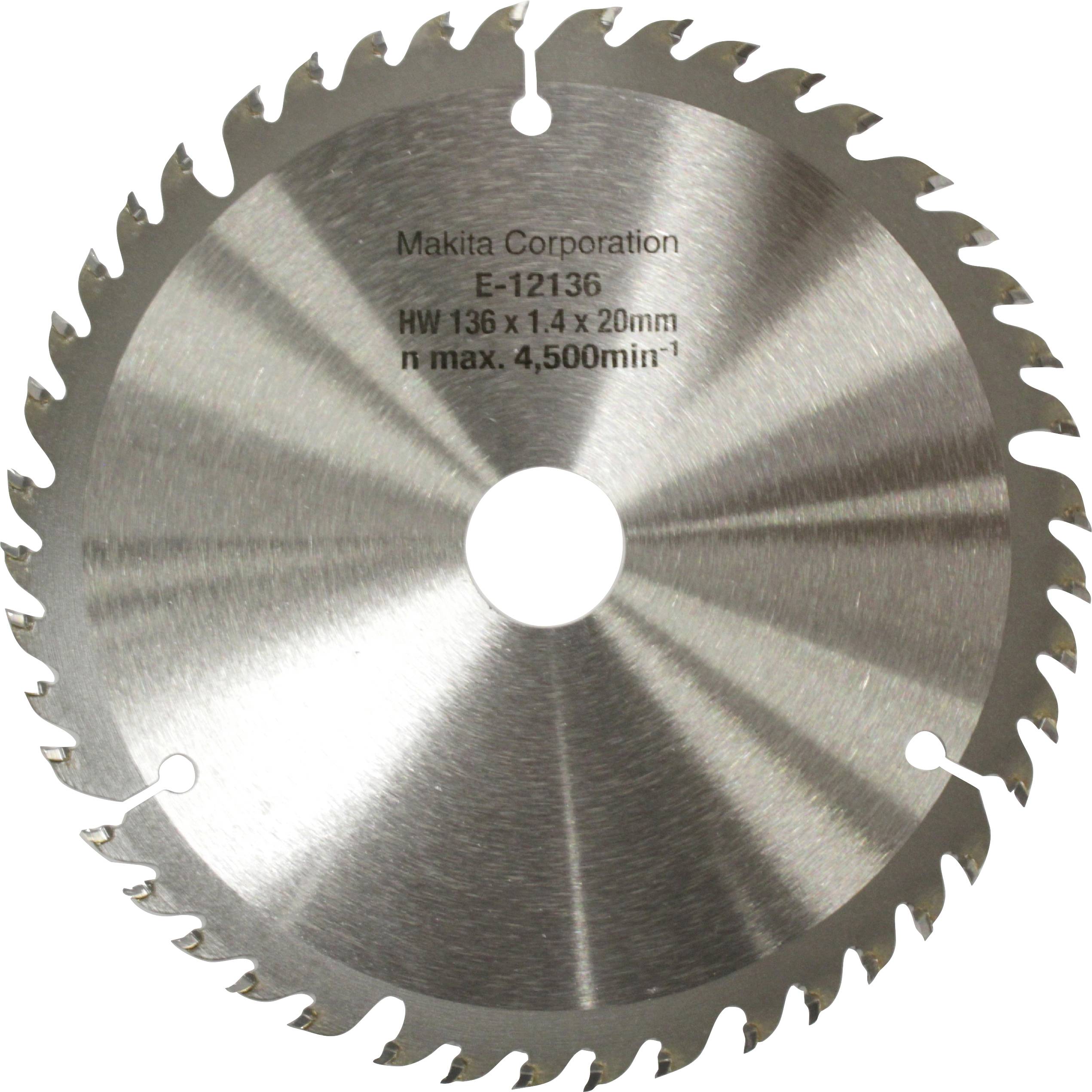 Makita E-12136 Kreissägeblatt 136 x 20mm Zähneanzahl: 45 1St.