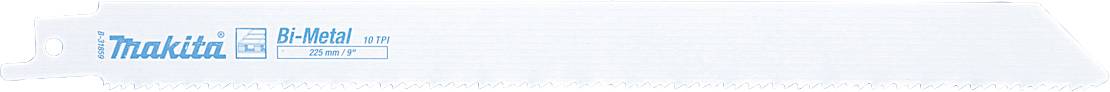 Makita B-31859 B-31859 Reciproblatt BIM 228/10Z 5Stk Sägeblatt-Länge 225 mm 5 St.