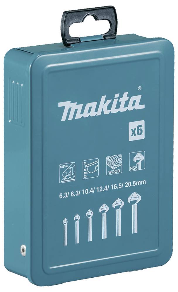 Eine türkisfarbene Box mit dem Logo 