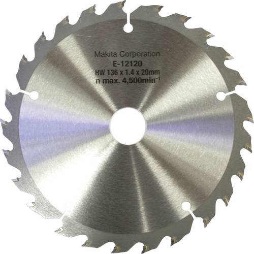 Makita E-12120 Kreissägeblatt 136 x 20 mm Zähneanzahl: 25 1 St.