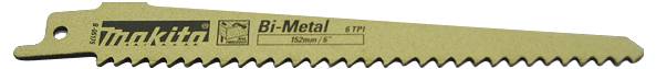 Makita B-05175 B-05175 Reciproblatt BIM 130/6,4Z Sägeblatt-Länge 152 mm 5 St.