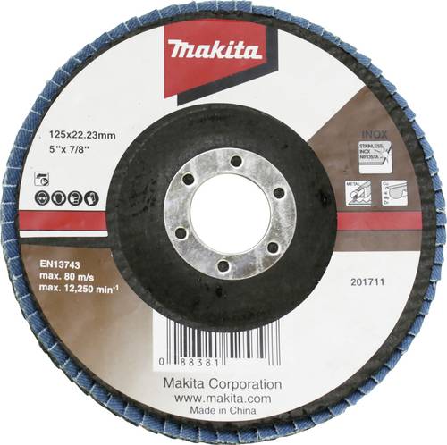 Makita D-63797 Fächerschleifscheibe Durchmesser 125 mm Körnung (num)=60 1 St.