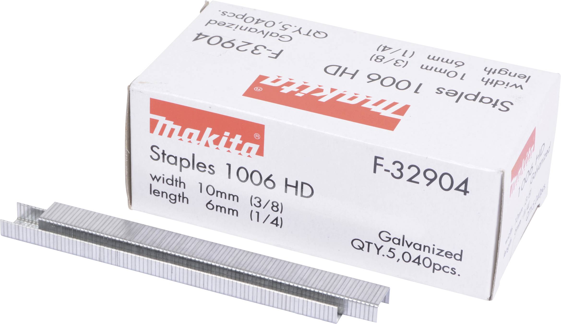 Makita F-32904 Tackerklammern 5040 St. Abmessungen (L x B) 6 mm x 10 mm