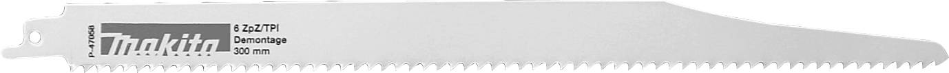Makita P-47058 Reciproblatt BIM 300/6Z Sägeblatt-Länge 300mm 3St.