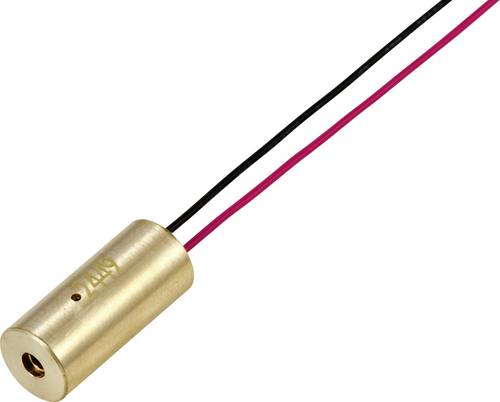TRU COMPONENTS Lasermodul Punkt Rot 0.95 mW