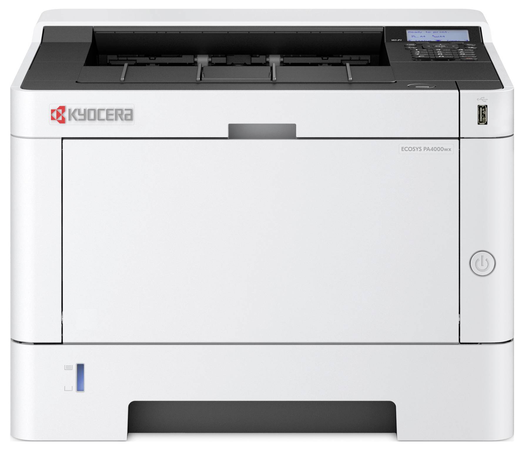 Kyocera PA4000wx Drucker Laser Schwarz-Weiß A4 40 S./min 1200 x 1200 dpi LAN, USB, Duplex, WLAN