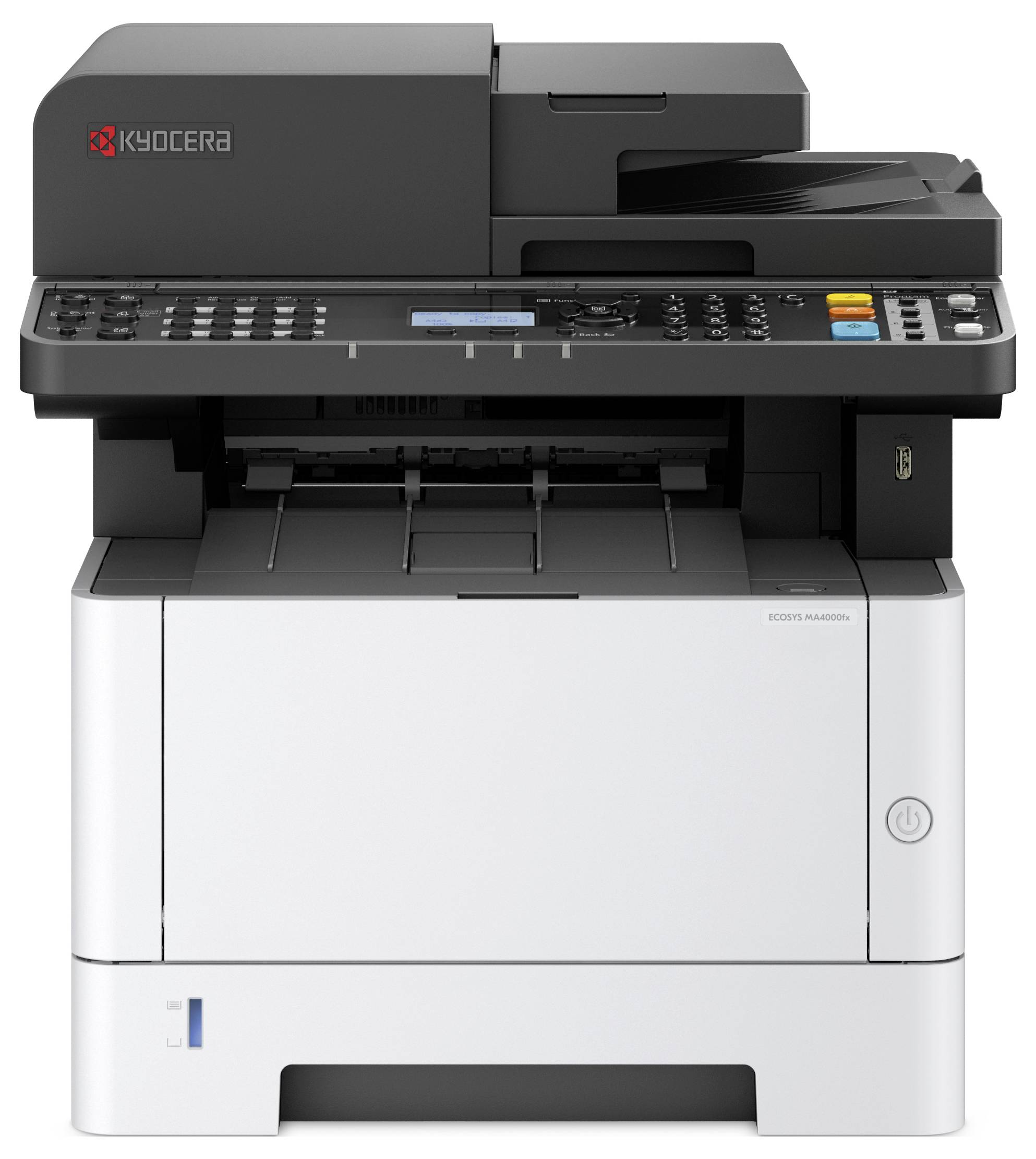 Kyocera MA4000fx Plus Drucker Laser Schwarz-Weiß A4 Drucker, Scanner, Kopierer, Fax LAN, USB, Duplex