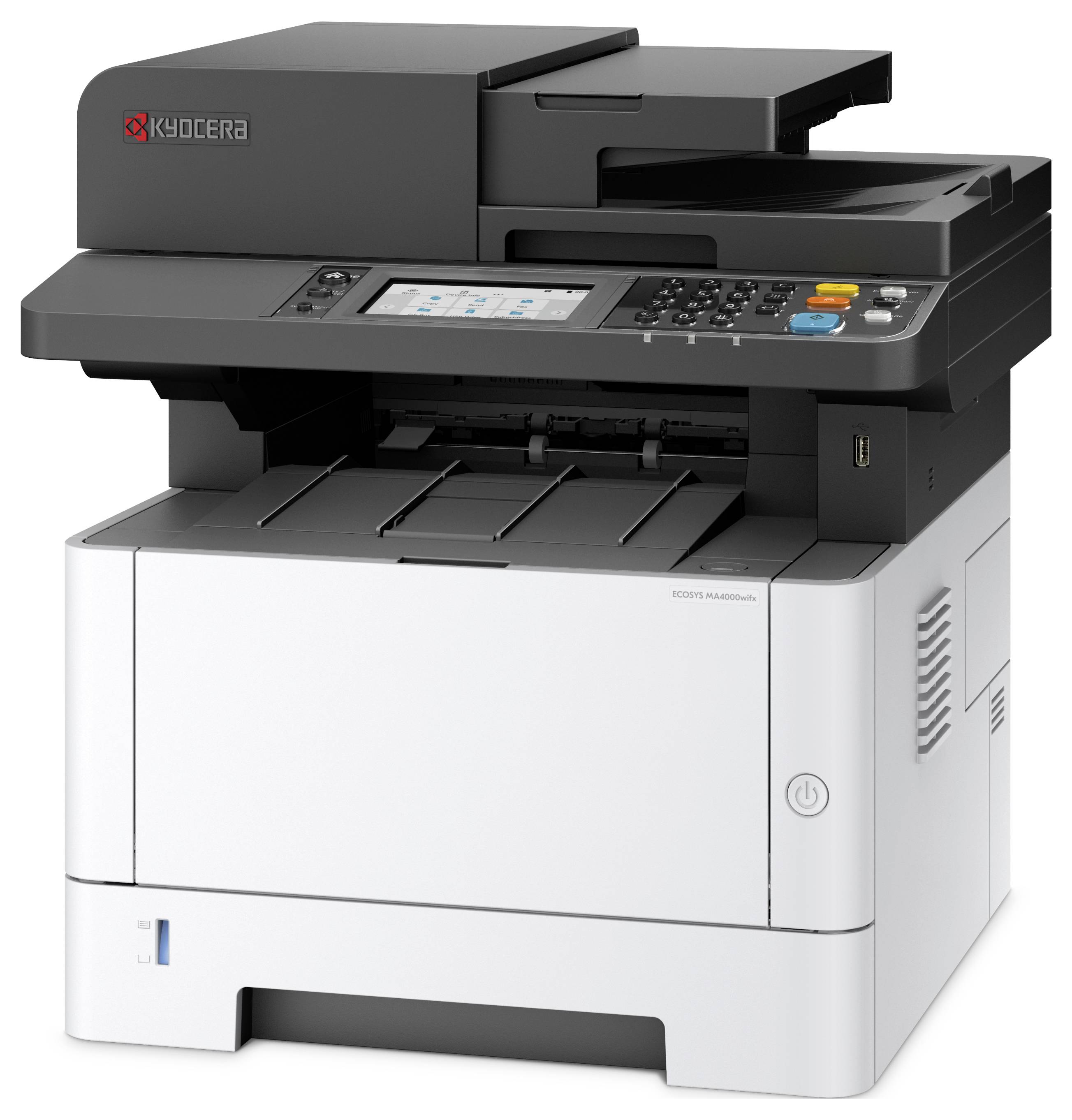 Kyocera MA4000wifx Plus Drucker Laser Schwarz-Weiß A4 Drucker, Scanner, Kopierer, Fax LAN, USB, Duplex, WLAN