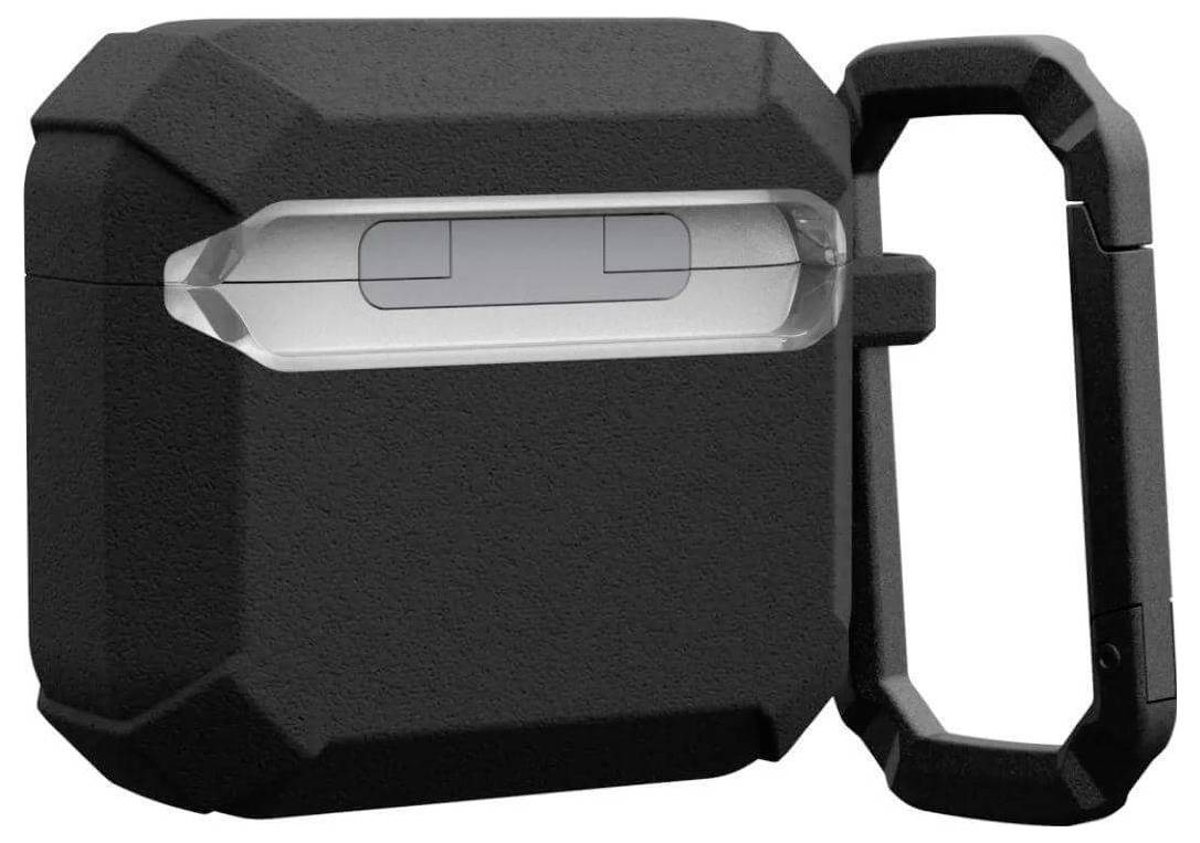 Urban Armor Gear Plasma Schutzhülle für Ladecase Apple AirPods (Gen. 4) Schwarz, Transparent