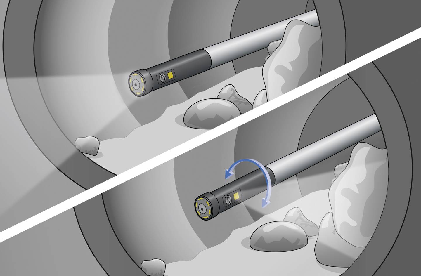 Laserliner 082.284A Endoskop Sonden-Ø: 5mm Sonden-Länge: 300mm