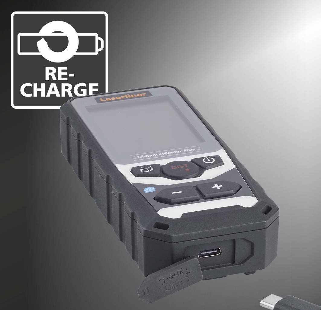 Laserliner DistanceMaster Plus Laser-Entfernungsmesser Koffer 100m