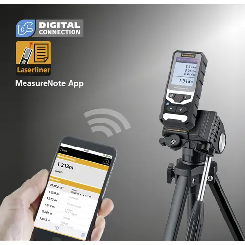 Laserliner DistanceMaster Plus Laser-Entfernungsmesser Koffer 100m Laserliner DistanceMaster Plus Laser-Entfernungsmesser Koffer 100m