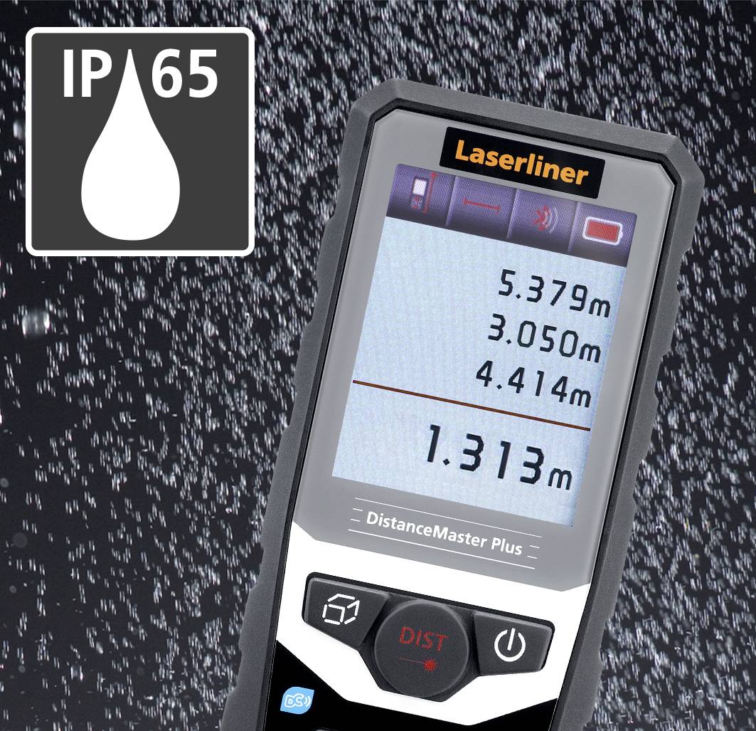 Laserliner DistanceMaster Plus Laser-Entfernungsmesser Koffer 100m