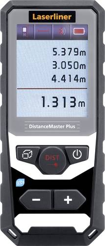 Laserliner DistanceMaster Plus Laser-Entfernungsmesser Koffer 100 m