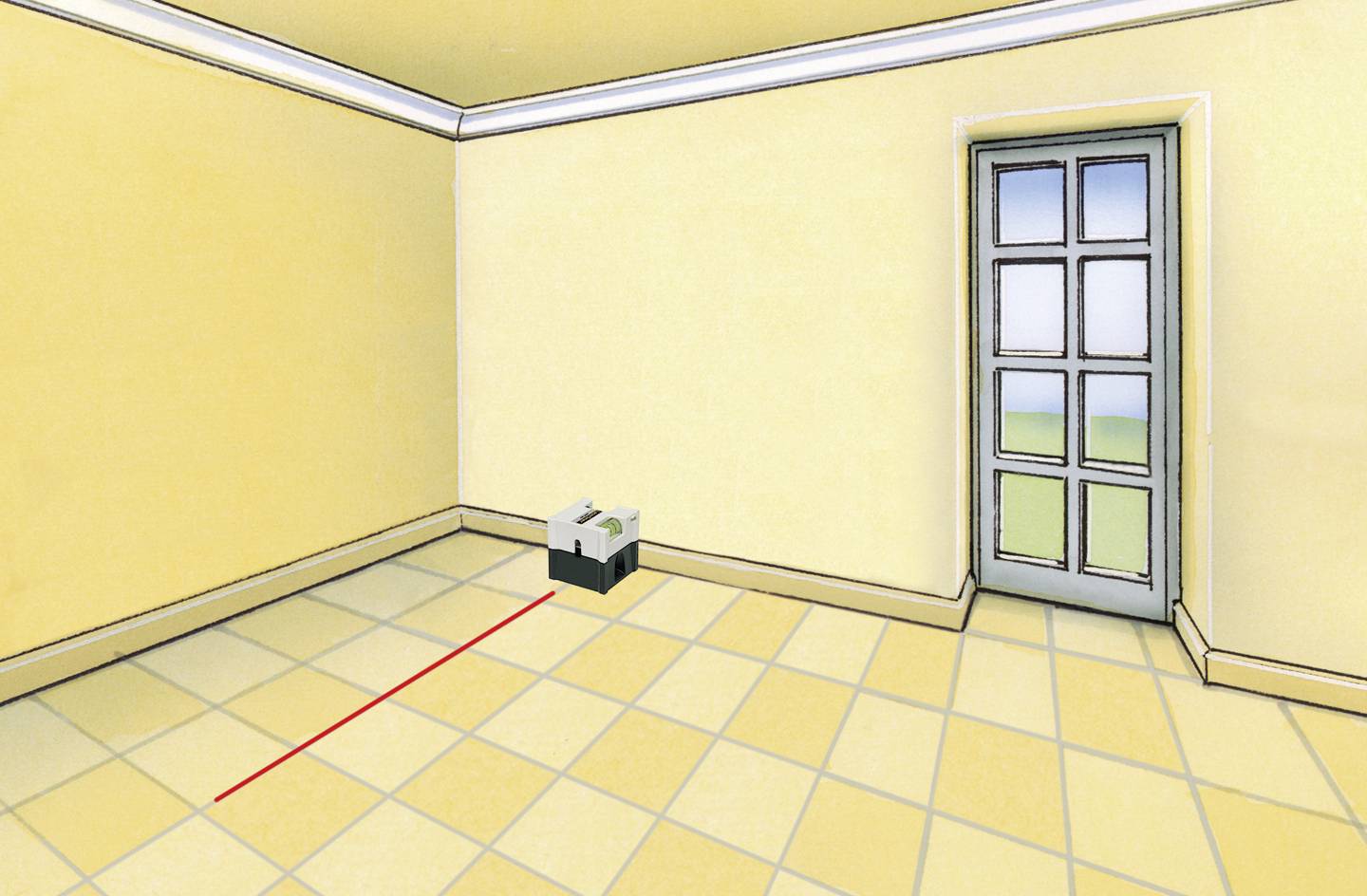 Laserliner LaserCube Linienlaser Reichweite (max.): 5m