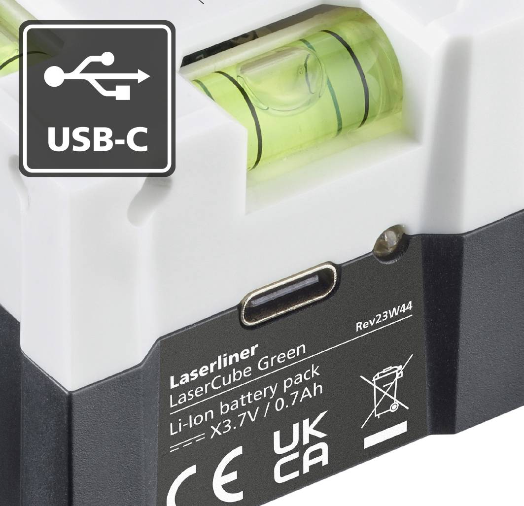 Laserliner LaserCube green Linienlaser Reichweite (max.): 10m