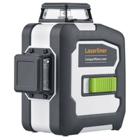 Laserliner CompactPlane-Laser 3G Set 150 Dreidimensionaler Laser inkl. Tasche, inkl. Stativ Reichweite (max.): 30m Laserliner CompactPlane-Laser 3G Set 150 Dreidimensionaler Laser inkl. Tasche, inkl. Stativ Reichweite (max.): 30m