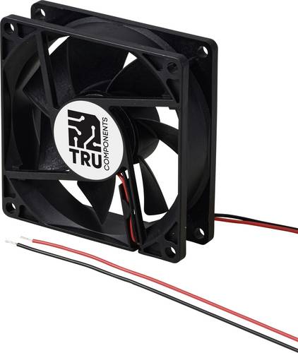 TRU COMPONENTS TC-MX8025-12V0.1A Axiallüfter 12 V/DC 67.8 m³/h (L x B x H) 80 x 80 x 25 mm